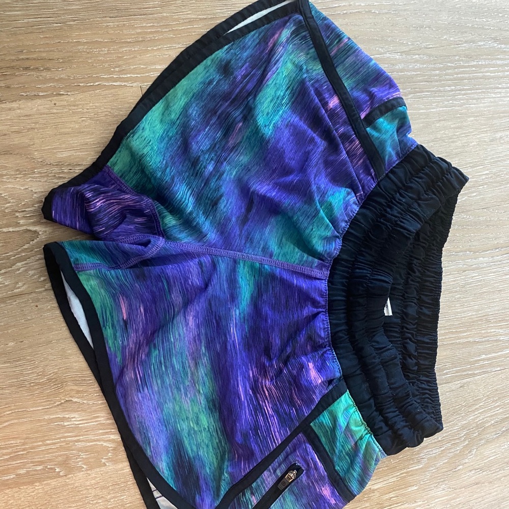 Green / Blue / Purple tracker shorts size 4